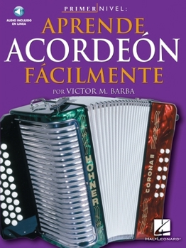 Paperback Primer Nivel: Aprende Acordeon Facilmente Book/Online Media [With CD] Book