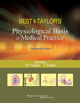 Paperback Best & Taylors Physiological Basis of Medical Practice Book