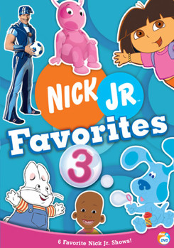 DVD Nick Jr. Favorites 3 Book