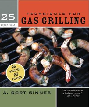 Spiral-bound Techniques for Gas Grilling Book