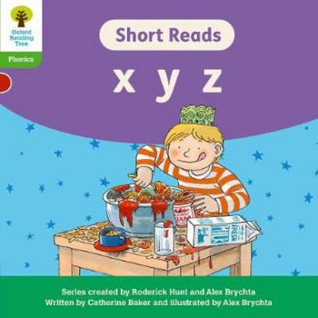 Paperback Oxford Reading Tree: Floppy's Phonics Decoding Practice: Oxford Level 2: Short Reads: x y z Book