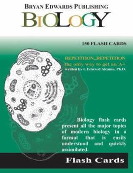 Paperback Flash Cards for Biology Book
