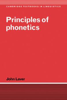 Paperback Principles of Phonetics Book