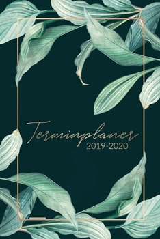 Terminplaner 2019 2020: Kalender 2019 2020 - Wochenplaner, Taschenkalender und Terminkalender von Oktober 2019 bis Dezember 2020 zum planen, organisieren und notieren (German Edition)