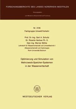 Paperback Optimierung Und Simulation Von Mehrzweck-Speicher-Systemen in Der Wasserwirtschaft [German] Book