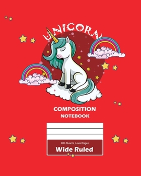 Paperback Unicorn Composition Notebook Book