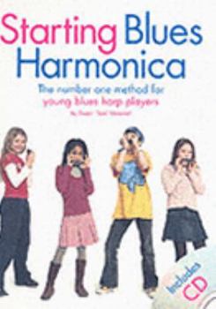 Paperback STARTING BLUES HARMONICA +CD Book