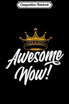 Composition Notebook: King George III Awesome Wow  Journal/Notebook Blank Lined Ruled 6x9 100 Pages