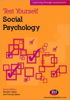 Paperback Test Yourself: Social Psychology: Learning Through Assessment Book