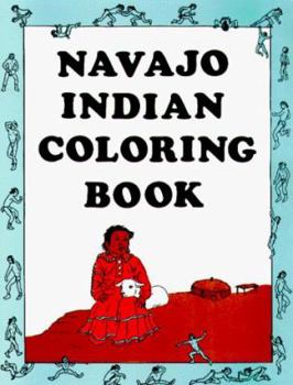 Paperback Navajo Indian Coloring Book