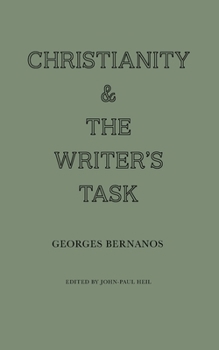 Paperback Christianity and the Writer's Task Book