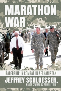 Hardcover Marathon War: Leadership in Combat in Afghanistan Book