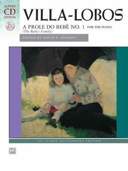 Paperback Villa-Lobos -- A Prole Do Bebe, No. 1: Book & CD Book