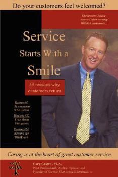 Paperback Service Starts with a Smile Book