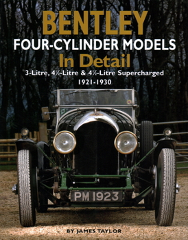 Hardcover Bentley Four-Cylinder Models in Detail Book