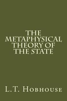 Paperback The Metaphysical Theory of the State Book