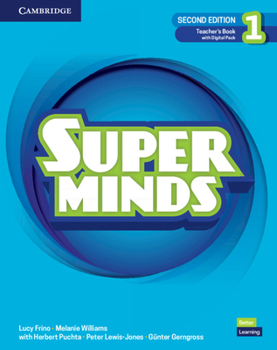 Paperback Super Minds Level 1 Teacher's Book with Digital Pack British English Book