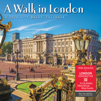Calendar A Walk in London 2024 12 X 12 Wall Calendar Book