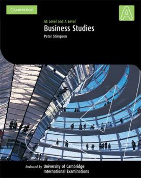 Paperback Cambridge International as and a Level Business Studies Student's Coursebook Book