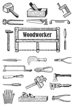 Paperback Woodworker: No Great Thing was Done Without a Project First Book