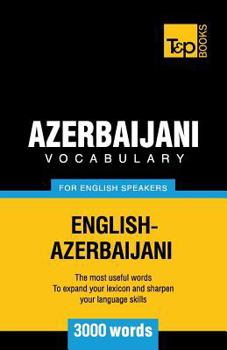 Paperback Azerbaijani vocabulary for English speakers - 3000 words Book