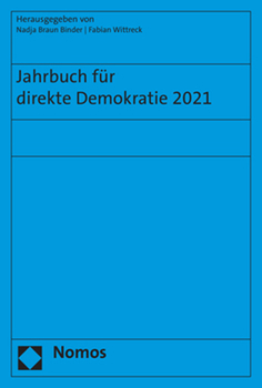 Paperback Jahrbuch Fur Direkte Demokratie 2021 [German] Book