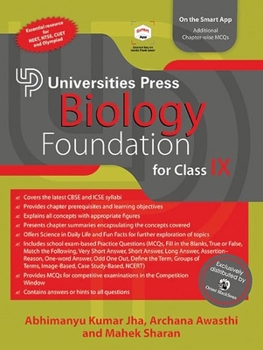 Paperback Biology Foundation for Class IX Book