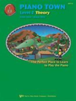 Paperback MP112 - Piano Town - Theory Level 2 Book