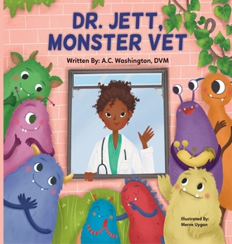 Hardcover Dr. Jett, Monster Vet Book