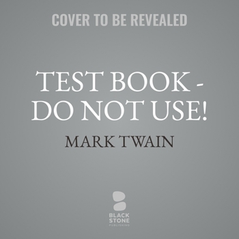 Audio CD Test Book - Do Not Use! Book