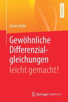Paperback Gew?hnliche Differenzialgleichungen Leicht Gemacht! [German] Book
