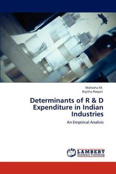 Paperback Determinants of R & D Expenditure in Indian Industries Book