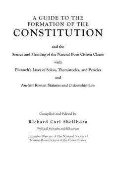 Paperback A Guide to the Formation of the Constitution Book
