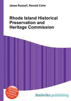 Paperback Rhode Island Historical Preservation and Heritage Commission Book