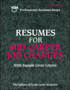 Paperback Resumes for Mid-Career Job Changes Book