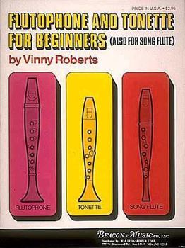 Sheet music Flutophone and Tonette for Beginners (Also for Song Flute) Book