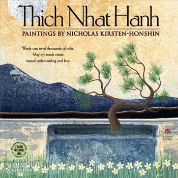 Calendar Thich Nhat Hanh 2020 Wall Calendar: Paintings by Nicholas Kirsten-Honshin Book