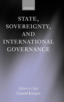 Hardcover State, Sovereignity, and International Governance Book