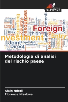 Paperback Metodologia di analisi del rischio paese [Italian] Book