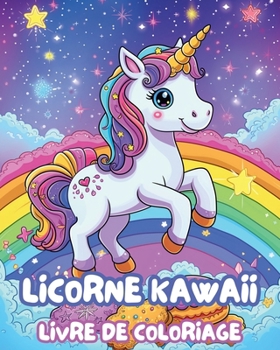 Paperback Licorne Kawaii - Livre de Coloriage: Livre d'Activités Licorne [French] Book
