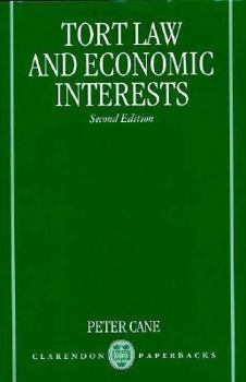 Paperback Tort Law and Economic Interests Book