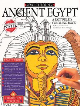 Paperback Ancient Egypt Coloring Book