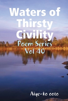 Paperback Waters of Thirsty Civility Book