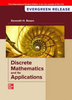 Paperback Discrete Mathematics and Its Applications Book