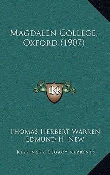 Paperback Magdalen College, Oxford (1907) Book