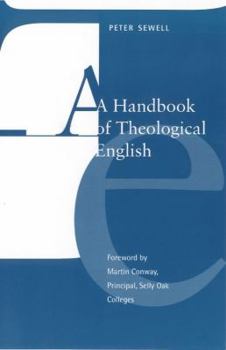 Handbook of Theological English