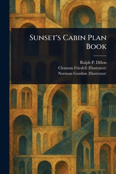 Paperback Sunset's Cabin Plan Book