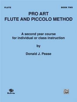 Paperback Pro Art Flute and Piccolo Method, Bk 2 Book