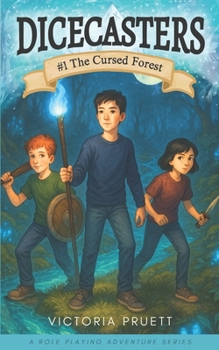 Paperback DICECASTERS #1 The Cursed Forest Book