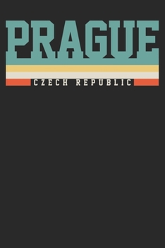 Paperback Notebook: Prague Dot Grid 6x9 120 Pages Book
